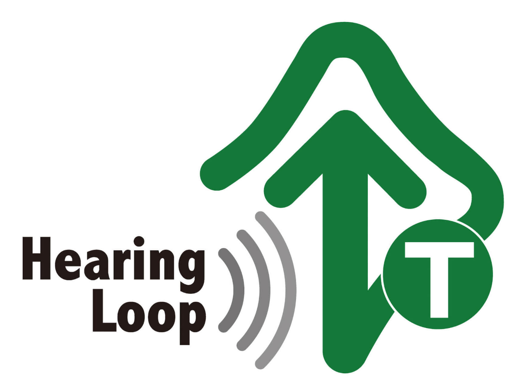 Hearing loop mark