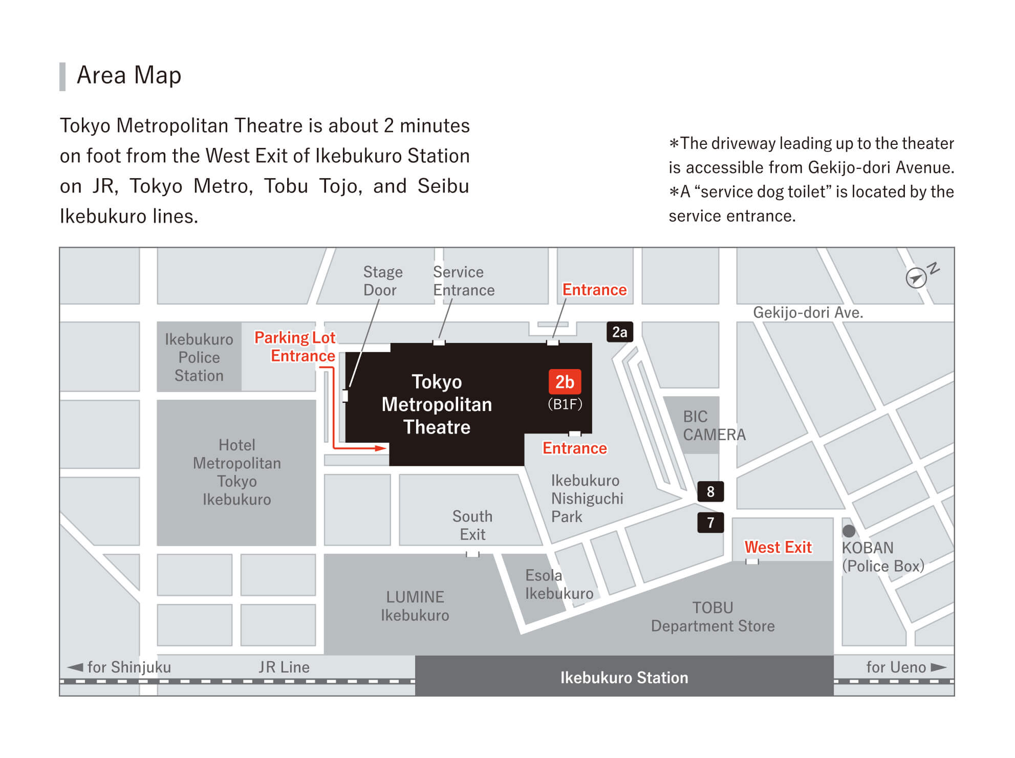 Directions map