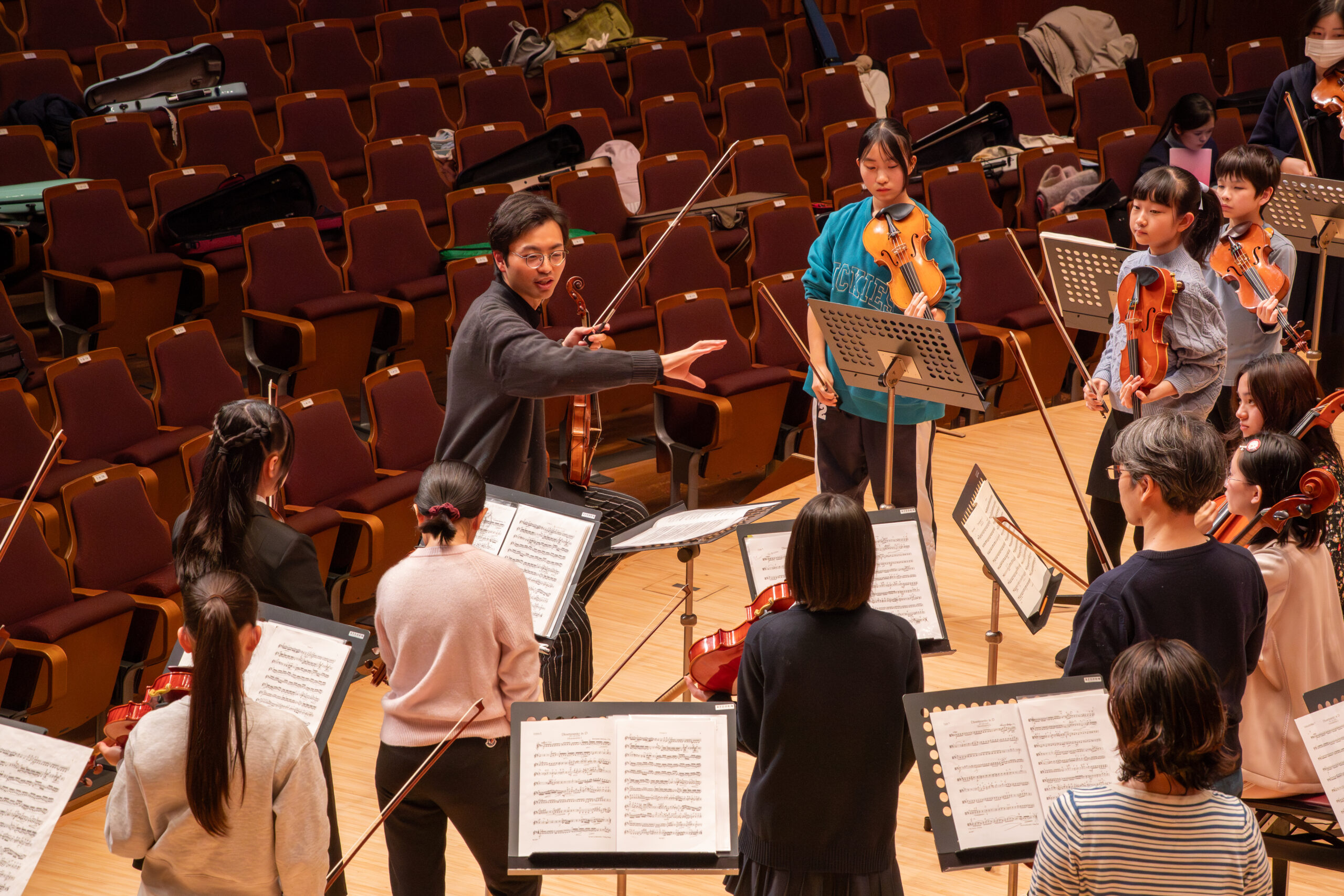 芸劇＆読響　ジュニア・アンサンブル・アカデミー（弦楽アンサンブル）受講生募集