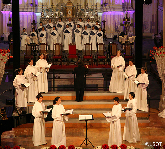 東京少年少女合唱隊さんの写真 / Photograph of The Little Singers of Tokyo