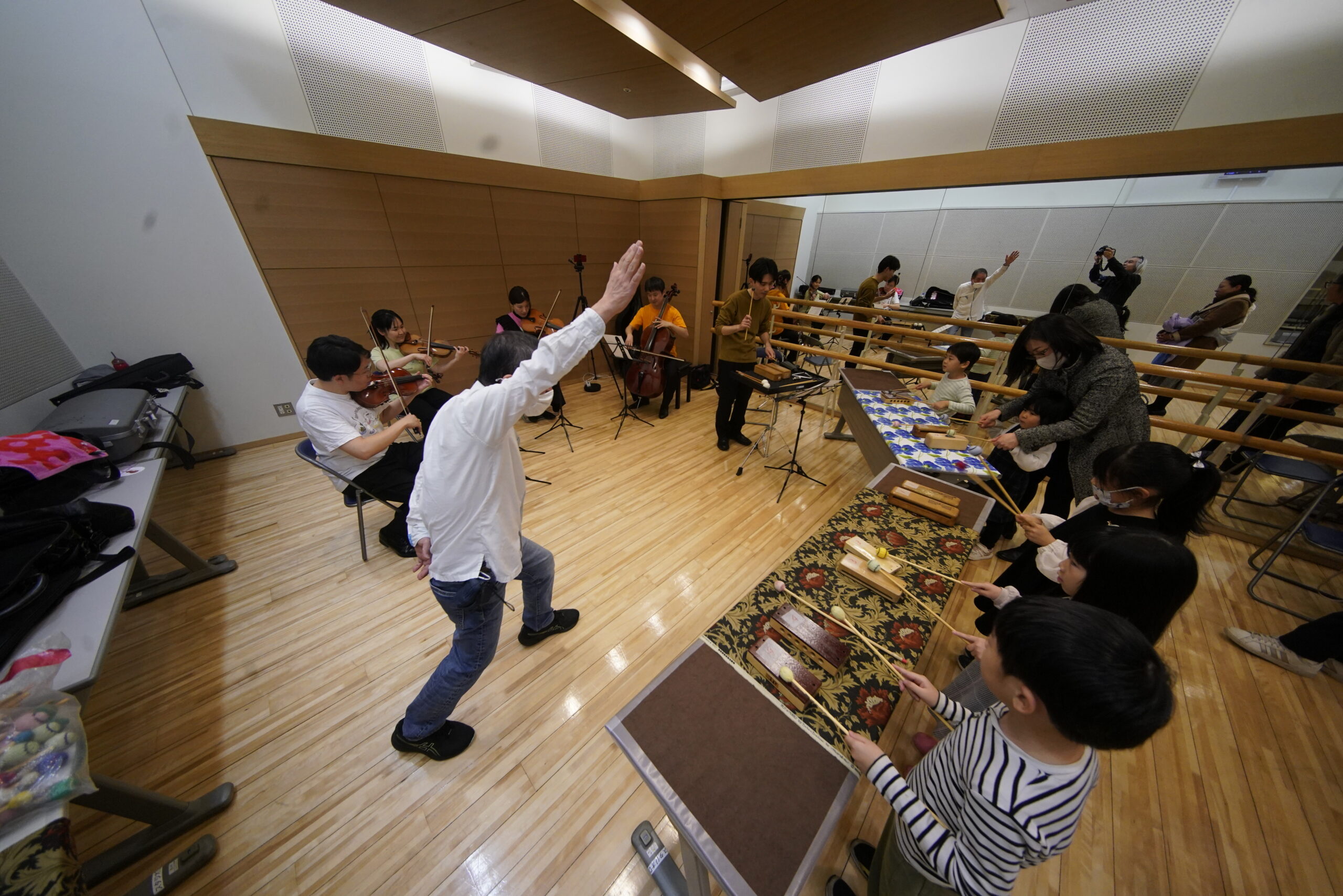 リズムワークショップの写真